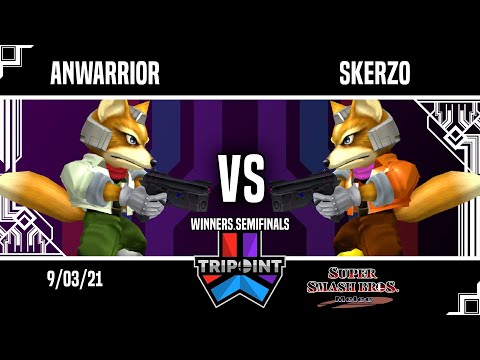 Tripoint Smash 112 - Winners Semifinals - Anwarrior(Fox) Vs. Skerzo(Fox)