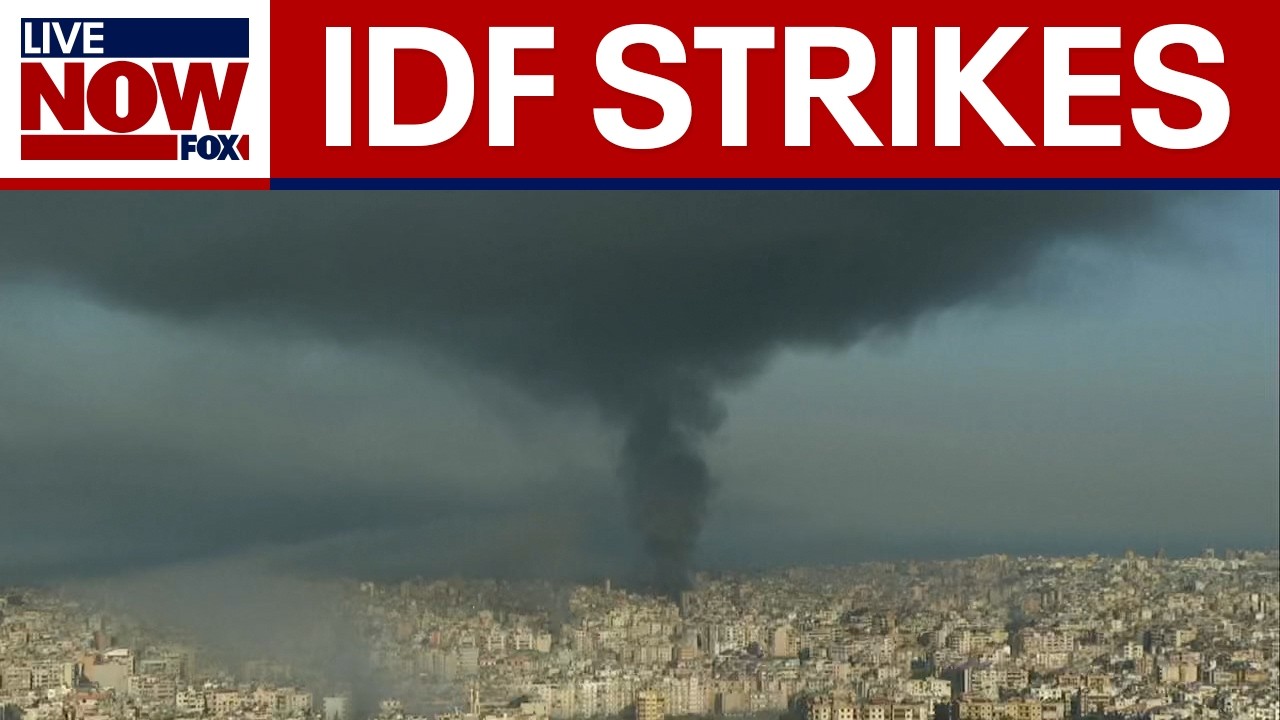 Israeli airstrikes targeting Hezbollah hit Beirut, IDF says
