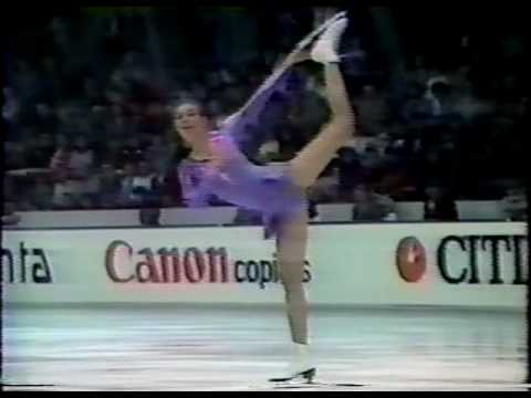 Claudia Kristofics-Binder (AUT) - 1982 World Figure Skating Championships, Ladies' Long Program