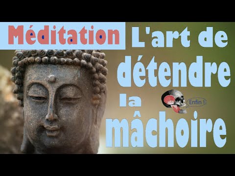 L'art de détendre votre mâchoire. Méditation pour relaxer toutes les attaches de la mandibule.