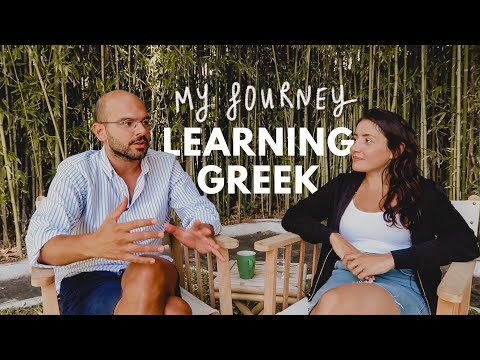 A chat with George, my Greek teacher 🇬🇷  + my experience learning a language as an adult 🌎