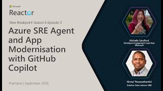 Azure SRE Agent and App Modernisation with GitHub Copilot