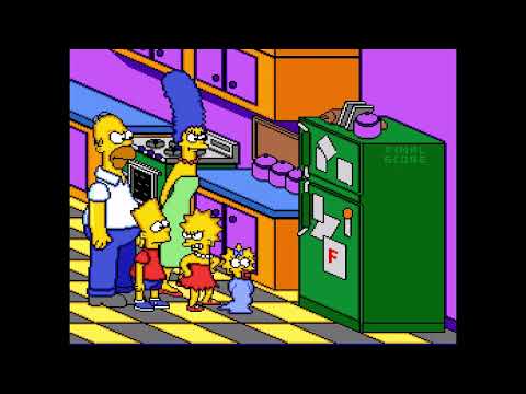 Game Over: The Simpsons - Bart's Nightmare (SNES)