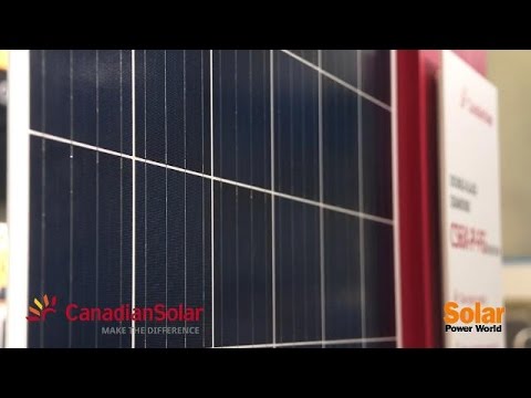 Canadian solar introduces new double-glass module