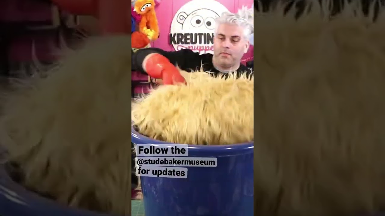 Fozzie Build - Part 1 #studebakermuseum #fozzie #muppets #shorts