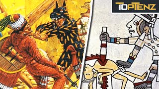 Top 10 HORRIFYING Facts About AZTEC WARRIORS