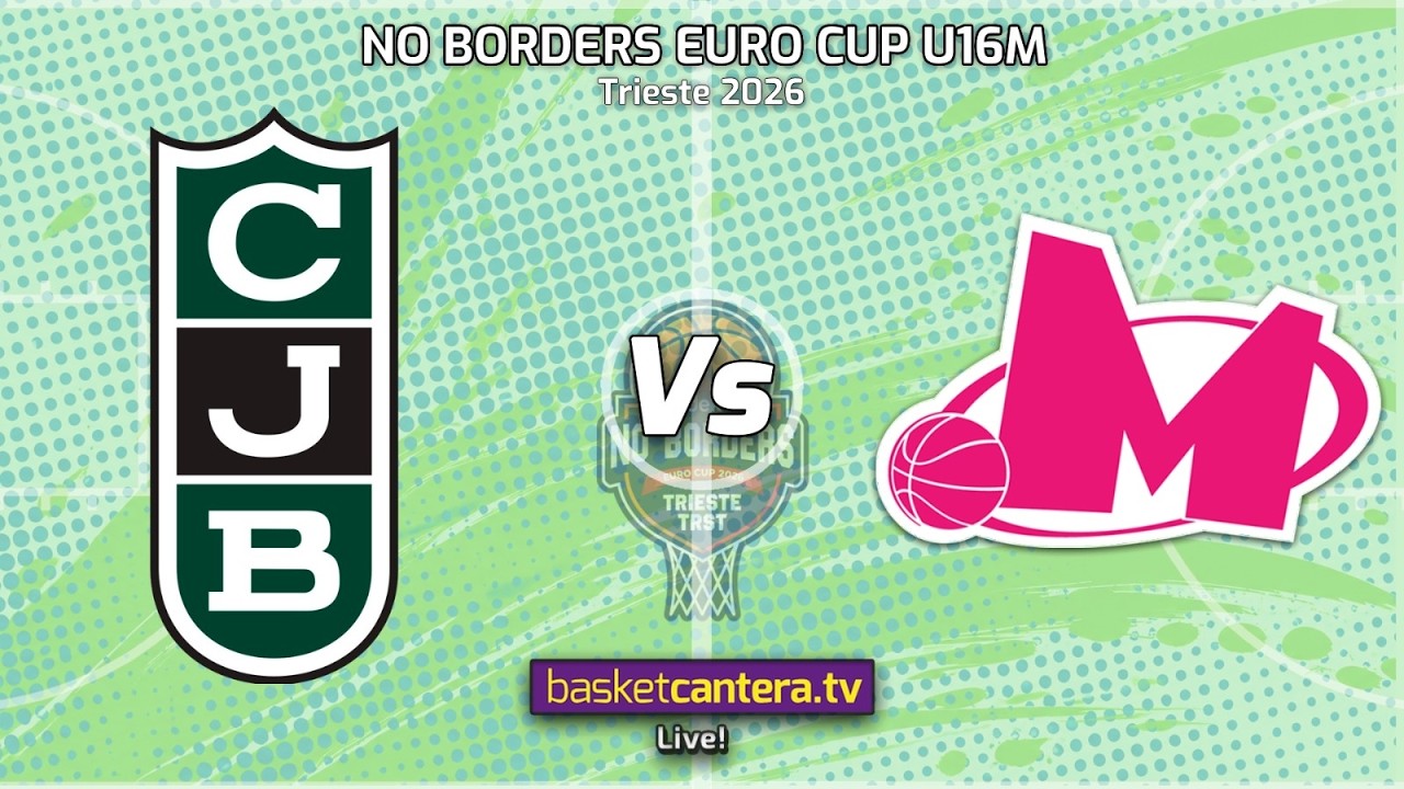 #U16M JOVENTUT BADALONA vs MEGA Belgrado.- Semifinal Euro Cup U16 NO BORDERS Trieste (Italia) 2026