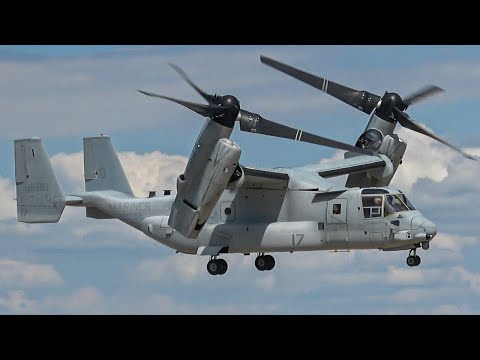 USMC MV-22 Osprey Demo - EAA AirVenture Oshkosh 2022