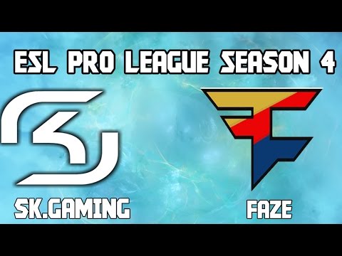 SK vs FaZe ESL Pro League Season 4 Finals de_overpass