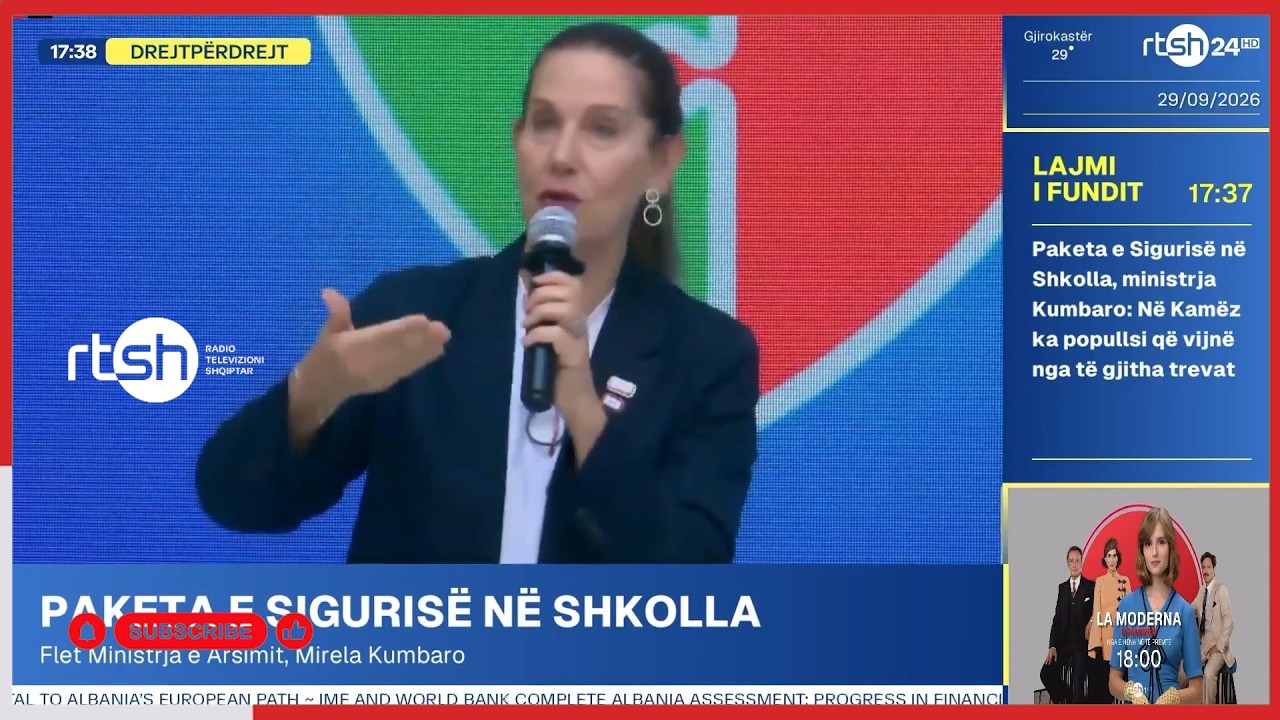 Kumbaro: Paketa e sigurisë në shkolla, standard i njëjtë në të gjithë vendin