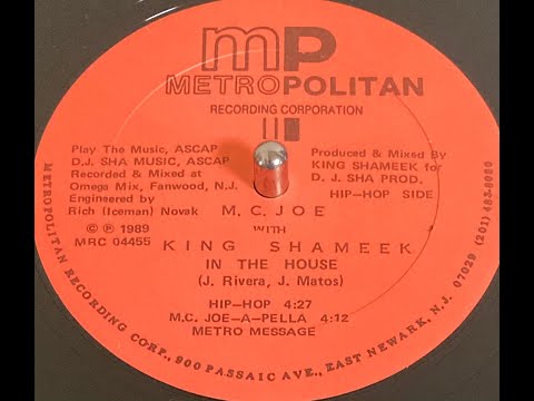 MC JOE WITH KING SHAMEEK "IN THE HOUSE"