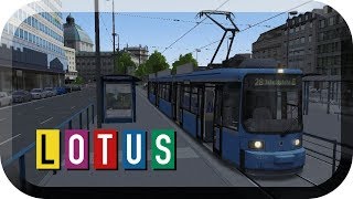 München Tram Addon ➤ Lotus Simulator #44 R2.2b Aufrüsten und Rundfahrt *PC/HD/60FPS/DE*
