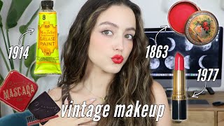 GET READY WITH ME: VINTAGE MAKEUP (part 2)