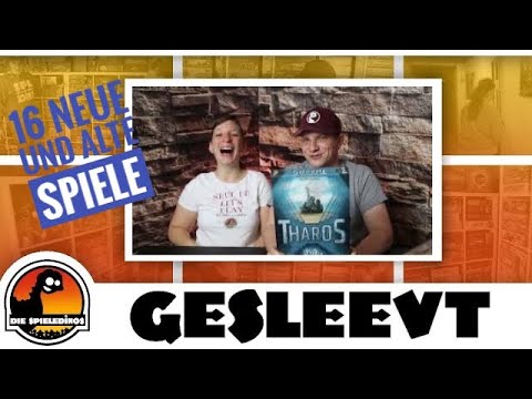 Gesleevt 16 neue Brettspiele im Regal. Von alt bis neu im Juni 2021