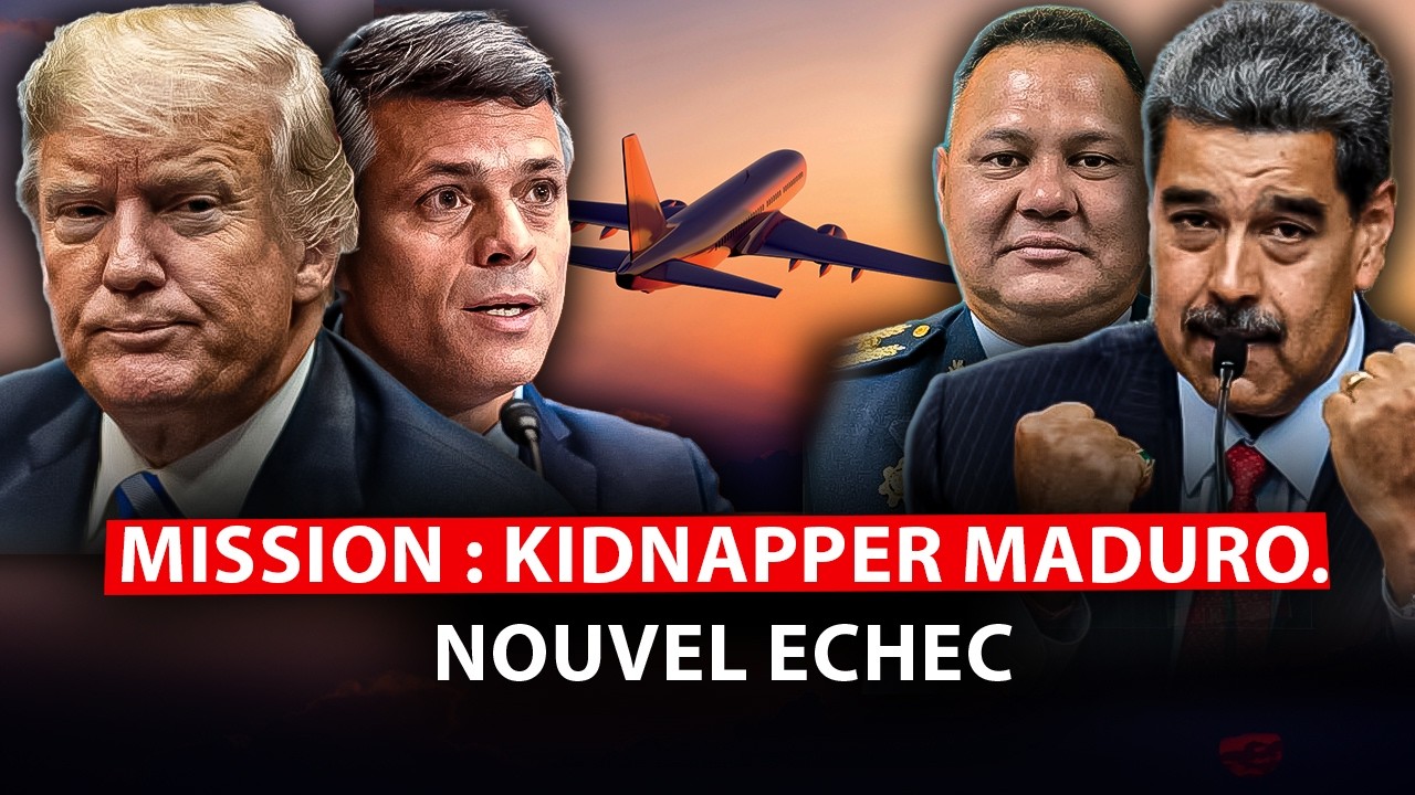 Le nouveau plan pour capturer Maduro a échoué.