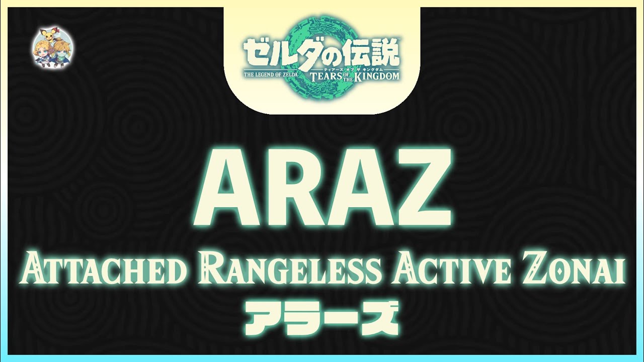 不廢話22 -「暴打彈簧 - ARAZ（Attached Rangeless Active Zonai）」(適用：1.2.X)