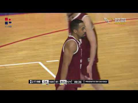 RTV HB | HKK Široki - KK Bosna Royal - Košarka 20. kolo, 16.3.2022.