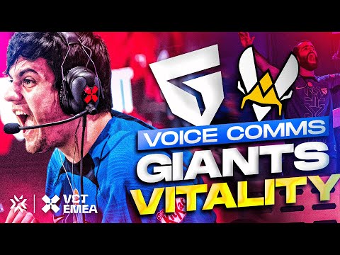 LOCKED FOR PLAYOFFS! | VOICE COMMS GIANTS vs VITALITY | VCT EMEA 2023