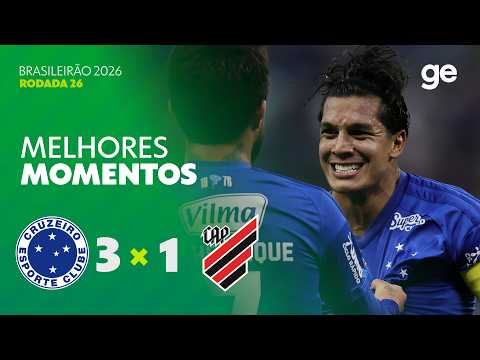 Gols e melhores lances de Cruzeiro x Athletico Paranaense
