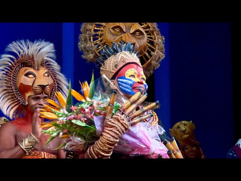 Tshidi Manye’s final bow as Rafiki in Disney’s The Lion King on Broadway