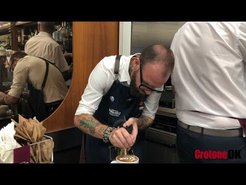 Il Bar "La Siciliana" ospita il campione italiano baristi Andrea Faggiana