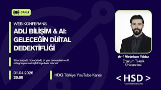 🔍 Adli Bilişim & AI: Geleceğin Dijital Dedektifliği! 🤖🛡️- HSD Erzincan