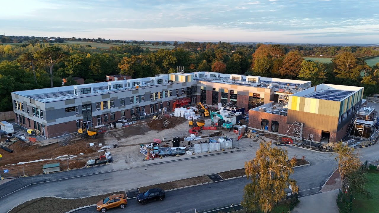 Pinewood School Build Progress - October 2025
