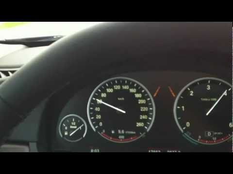 BMW 740d x-drive 0-200 km/h acceleration Beschleunigung