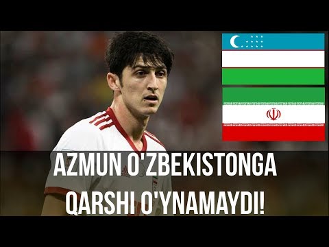 O'zbekiston - Eron.Azmun maydonga tushmaydi.O'yin Hakamlari nomi malum!