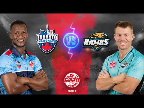 Toronto Nationals vs Winnipeg Hawks | Highlights 2018 | GT20 Canada