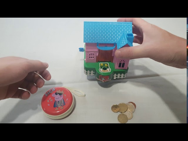 Vídeo relacionado con Hucha Divertida Para Niños - Hucha Para Casa De Cachorros, Tragamonedas Automática, Efectos De Música Ligera | Puppy House Bank, Juguete Divertido Interactivo, Para Niños, Colección De Monedas Jugueto