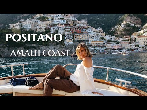 AMALFI COAST. Flying over Positano. Yachting
