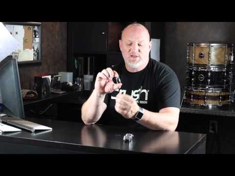 Crush Drum Anatomy - Mini Bridge Lug and Acrylic Lug