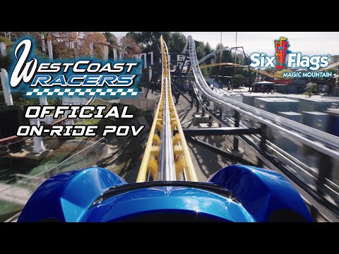 On-ride point of view of West Coast Racers