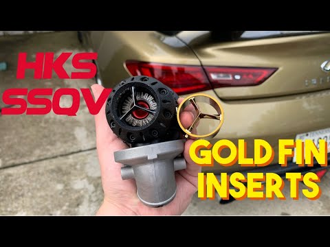 HKS SSQV Blow Off Valve Gold Fin Inserts (High Frequency) Review + GIVEAWAY!