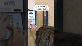 Download lagu Is this the hardest door code ever?? #shorts mp3