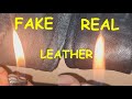 Real Vs Fake Leather How To Spot Faux Leather Jacket Material