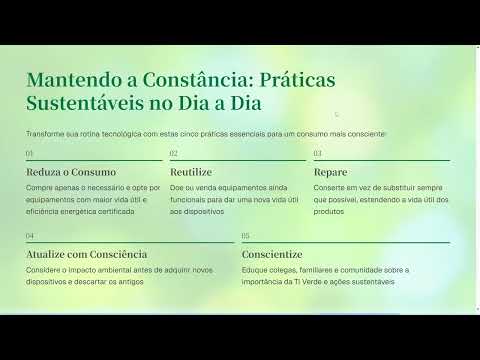 Cartilha - O que é TI verde e como aplicar na prática?