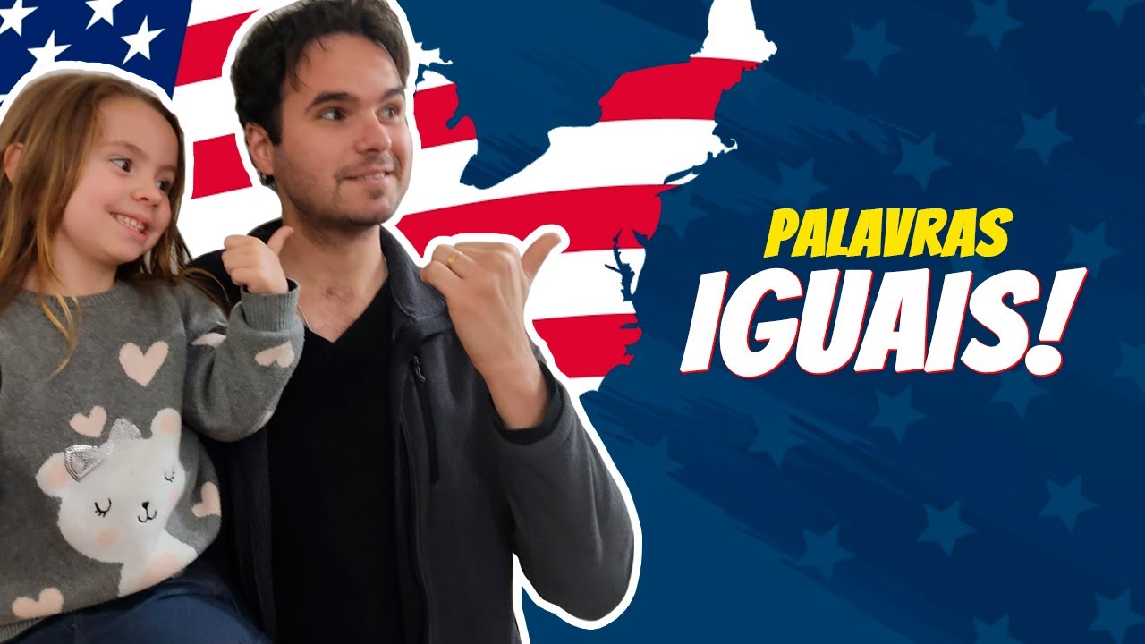 10 Palavras em inglês que são IGUAIS em português (Feat. Júlia!)