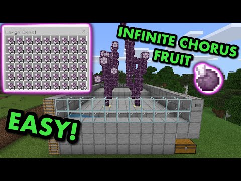 Insane 1.20 Chorus Fruit Farm Tutorial!