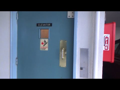 Strange Unknown Swing-Door Hydraulic Elevator-Nob Hill Motor Inn-San Francisco, CA