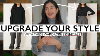Wardrobe Essentials that UPGRADE your style