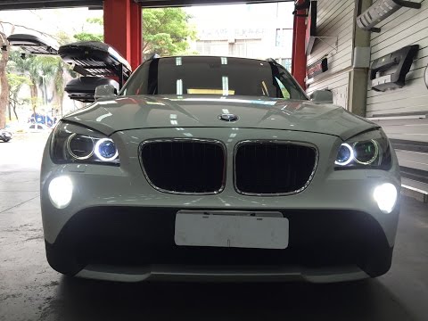 BMW X1 - LED Angel Eyes - Superleds - Lâmpadas SuperLeds - Auto330 Acessórios