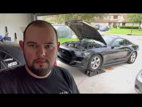 2015 Mustang V6 BBK headers install.