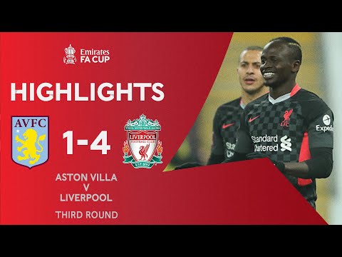 Mane Double Helps Beat Brave Villa | Aston Villa 1-4 Liverpool | Emirates FA Cup 2020-21