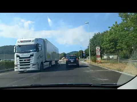 atravessando a fronteira Itália