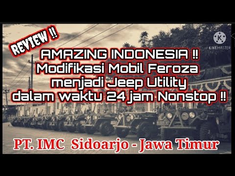 Thumbnail for @mamantogan - 24 jam Nonstop Feroza menjadi Jeep Utility. Part 1 by Willys, Jeep