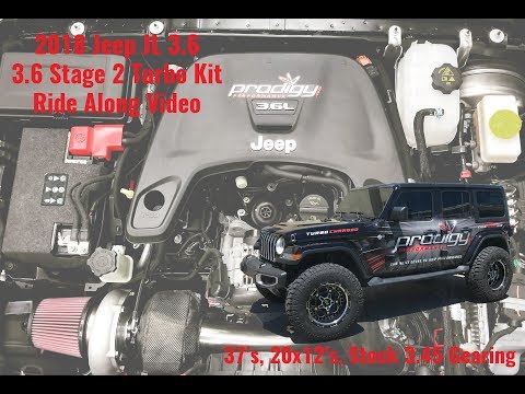 Jeep JL Stage 2 Turbo Kit Ride Along