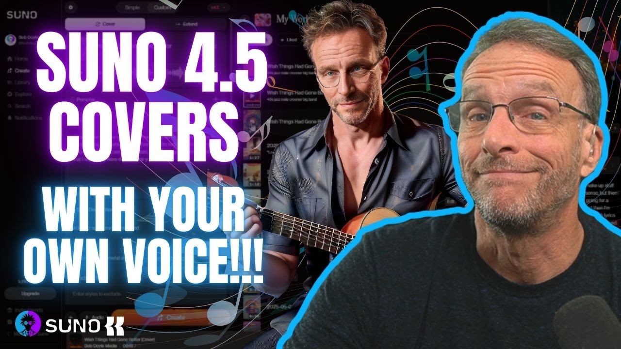 Suno 4.5 Covers with YOUR Voice (or ANYONE's!)