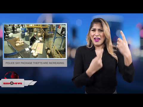 POLICE SAY PACKAGE THEFTS ARE INCREASING